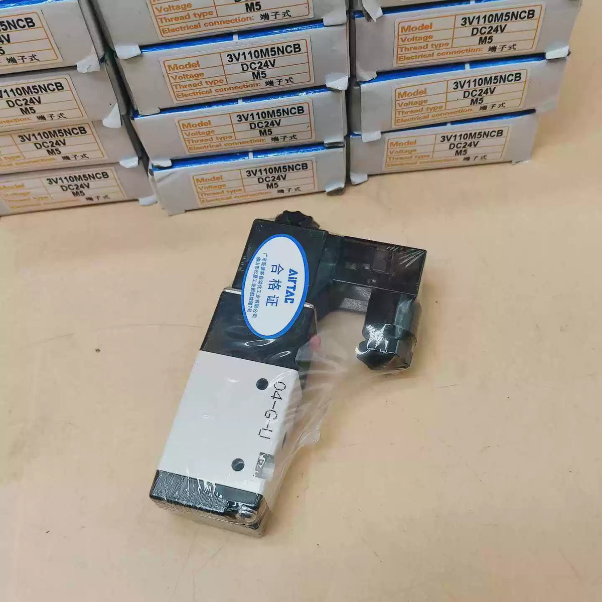 Airtac 3V110-M5-NC: Solenoid valve(3/2 way) - 3V110M5NCB