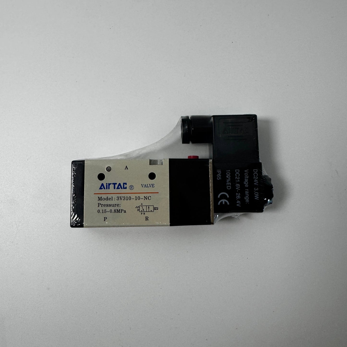Airtac 3V310-10-NC: Solenoid valve(3/2 way) - 3V31010NCBIT-W