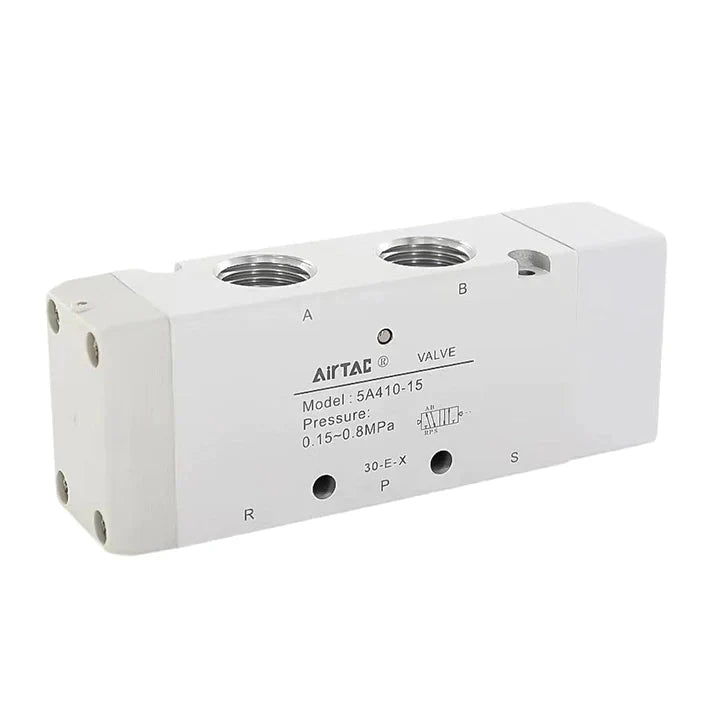 Airtac 5A230C-08: Air valve(5/2,5/3 way) - 5A230C08