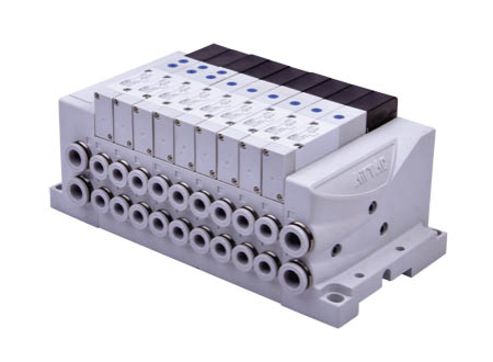 Airtac 6D200: Valve Bank Assembly -6D2H3F-J08FS3