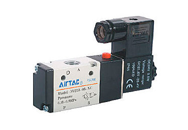 Airtac 3V310-10: Solenoid Air Valve - 3V31010NCCT-W Pneumatic Control Valve