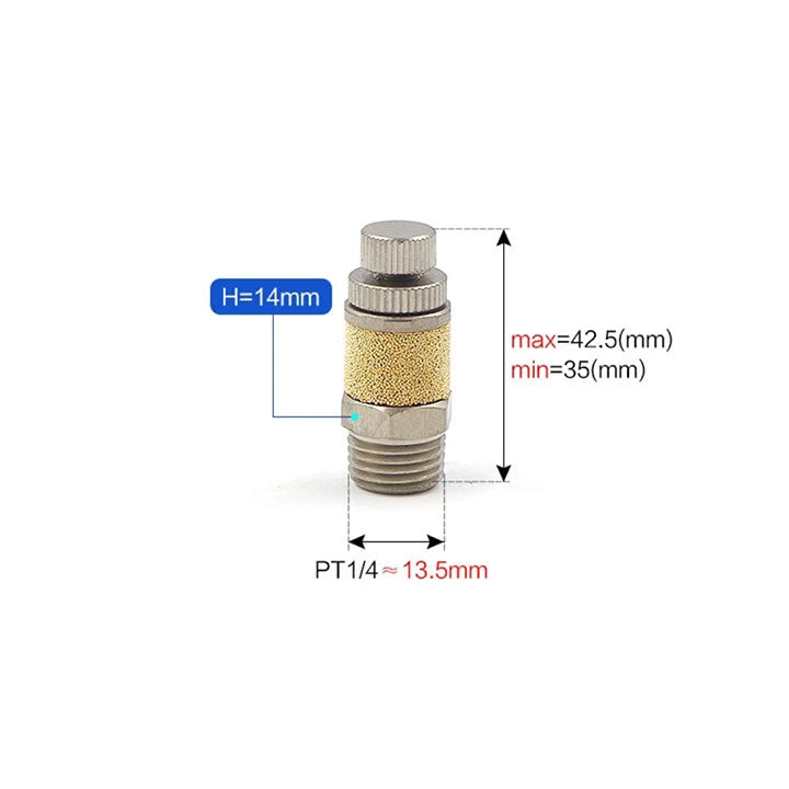 Airtac BESL: Pneumatic Silencer - BESL02