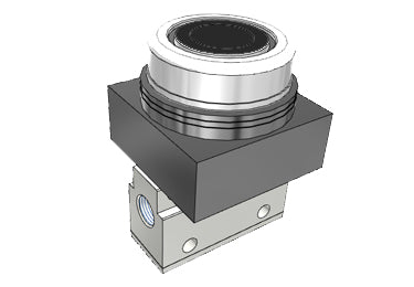Airtac CM3PF-06: Manual Valve, 3 Way - CM3PF06BG