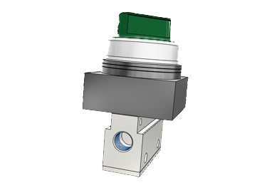 Airtac CM3HS-06: Manual Valve, 3 Way - CM3HS06GG