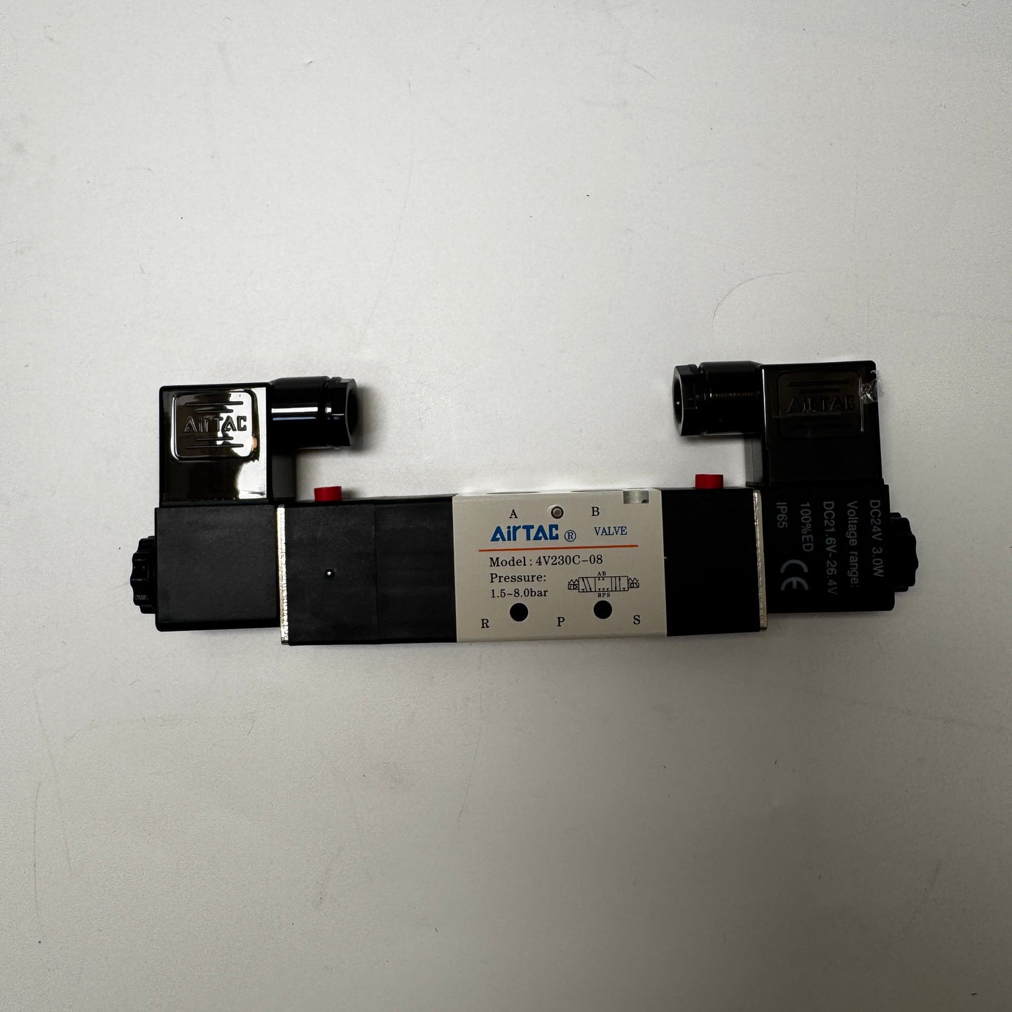 Airtac 4V230C-08: Solenoid Air Valve - 4V230C08BG-W