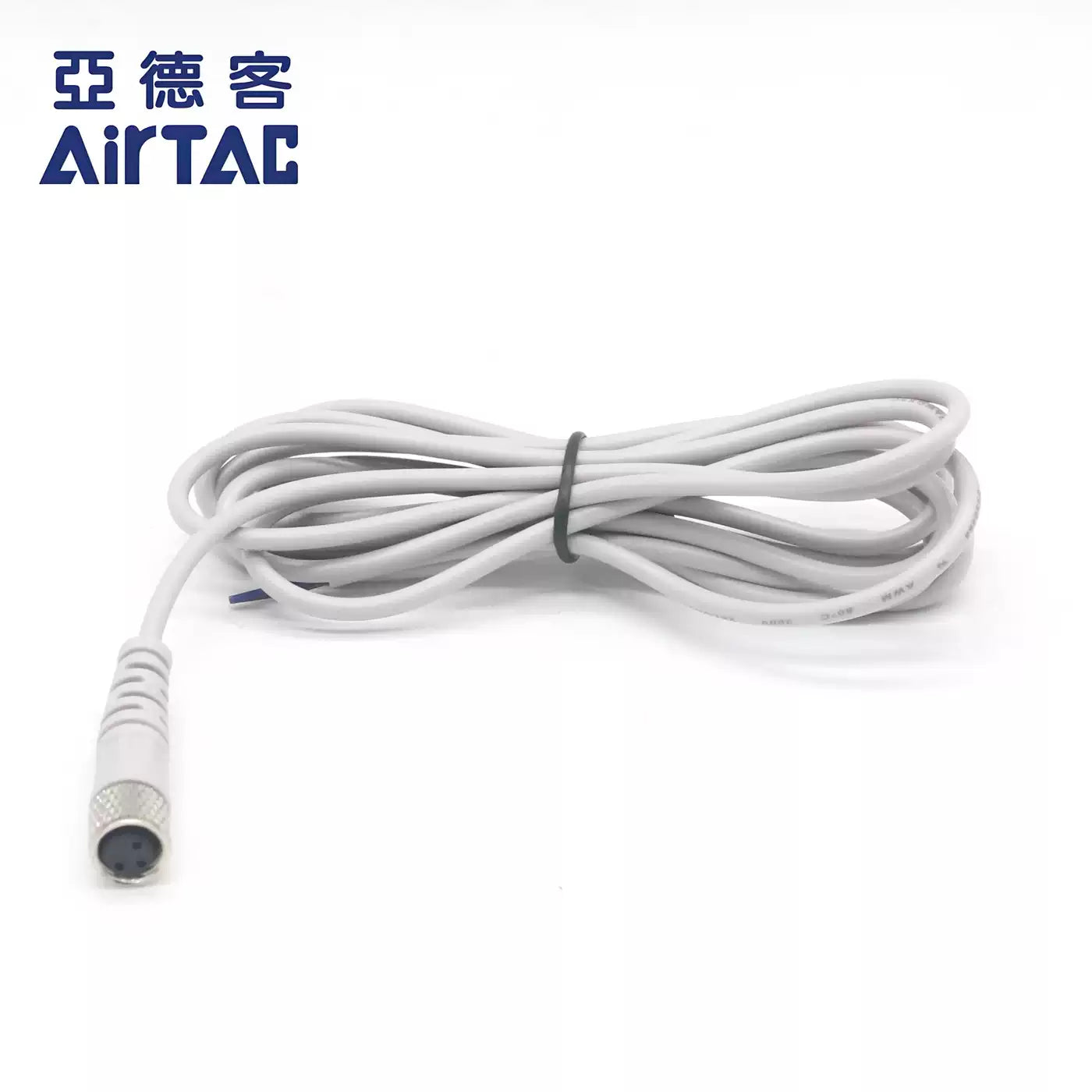 Airtac DMS,EMS,CMS series: female connector at line end - F-ECM08C100