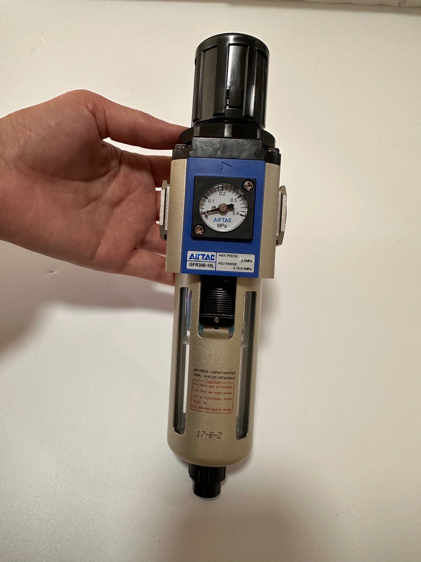 Airtac GFR Series: Pressure regulating filter - GFR30010LJF1WTK
