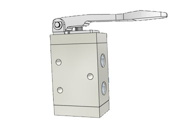 Airtac M3C210-08: Manual Valve, 3 Way - M3C21008G