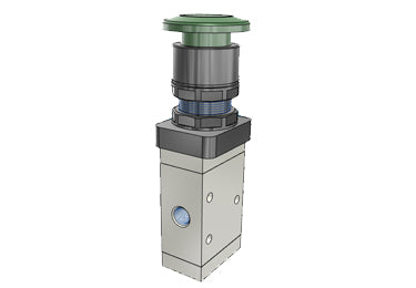 Airtac M3PM110-06: Manual Valve, 3 Way - M3PM11006GT
