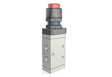 Airtac M5PP210-08: Manual Valve. 5 Way - M5PP21008RT