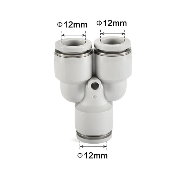 Airtac PY: Push Lock Fitting. Union Y - PY12