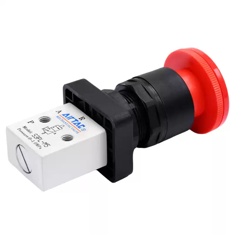 Airtac S3PM-06: Manual Valve. 3 Way - S3PM06R
