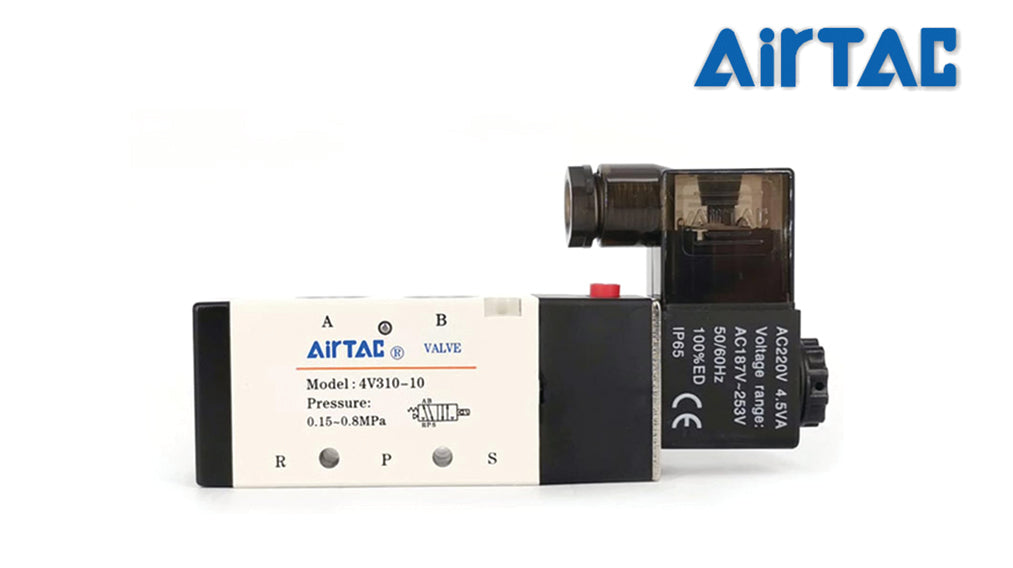 Airtac 4V310-08 DC24V Solenoid Valve | PneumaTech Store