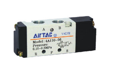 Airtac 4A110-M5: Air Pilot Valve, 5 Way - 4A110M5