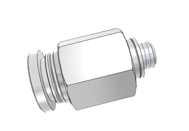 Airtac PC: Push Lock Fitting, Male Connector - PC6M5D (MOQ 10 pcs.)