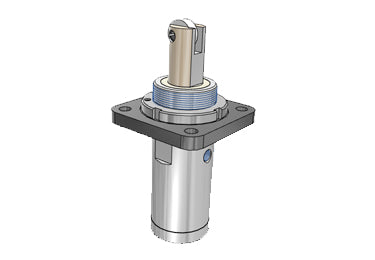 Airtac TTG: Pneumatic Stopper Cylinder, Single Acting (Pull), Adjustable Height - TTG50X25RG