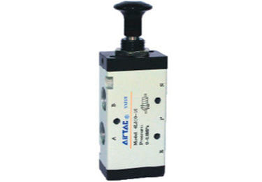 Airtac 4L210-08: Push Pull Valve, 5 Way - 4L21008G
