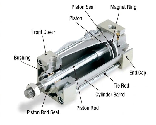 What is a Pneumatic Cylinder? The Complete Guide to Design, Working Principles, Types, and Selection
