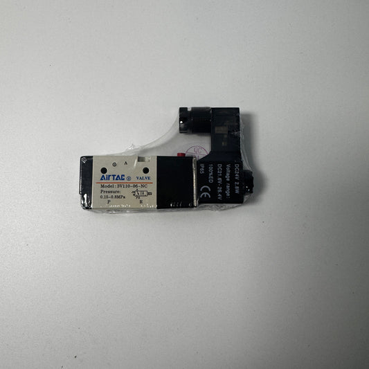 Airtac 3V110-06-NC: Solenoid valve(3/2 way) - 3V11006NCB
