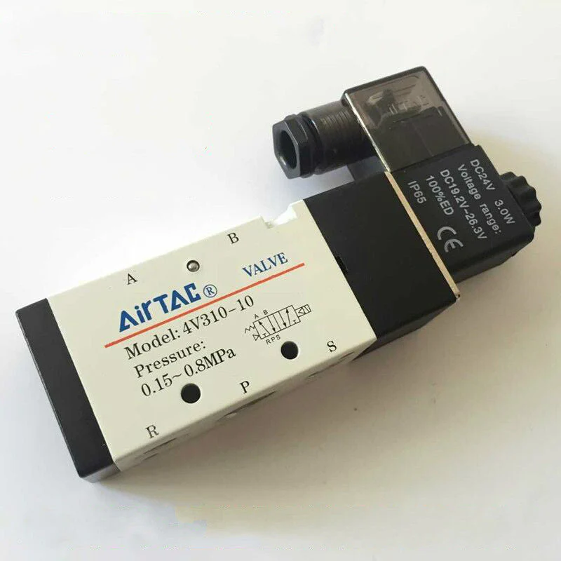 Airtac 4V310-08 DC24V Solenoid Valve | PneumaTech Store