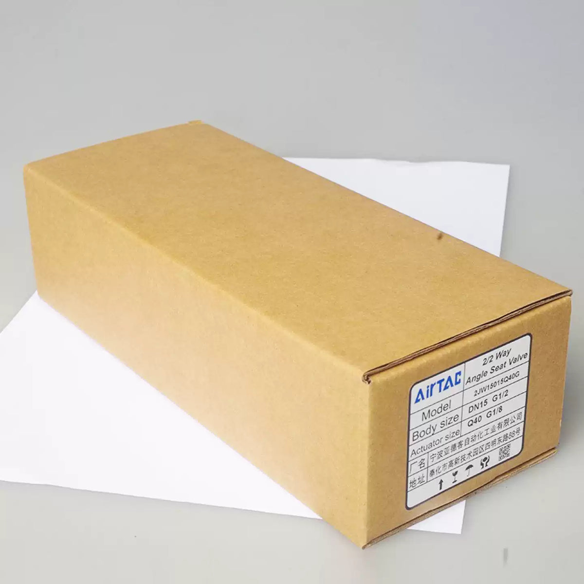Airtac 2JW200-20: Angle Seat Valve - 2JW20020Q40G