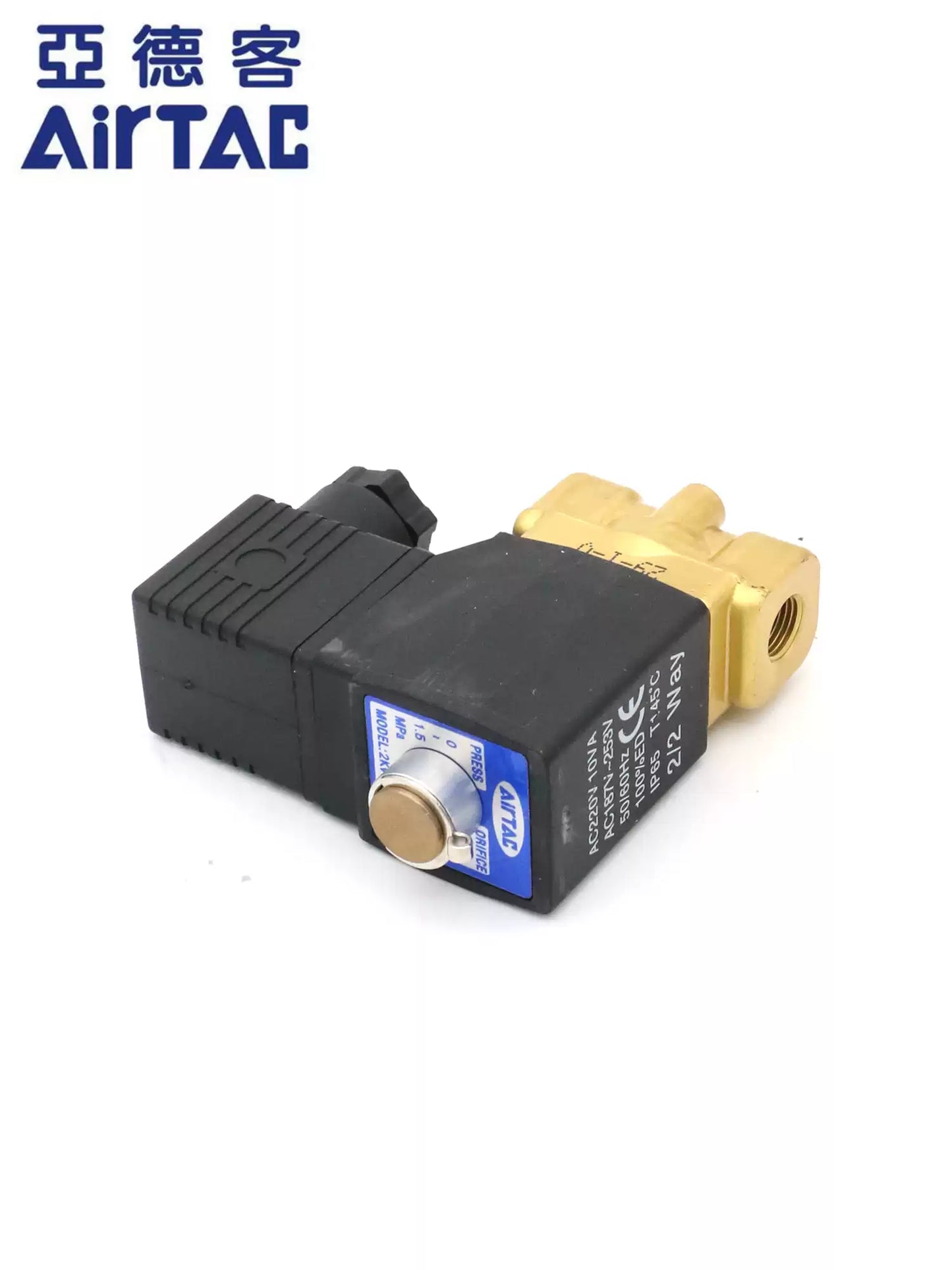 Airtac 2KWH030-06: 2 Way Solenoid Valve - 2KWH03006A