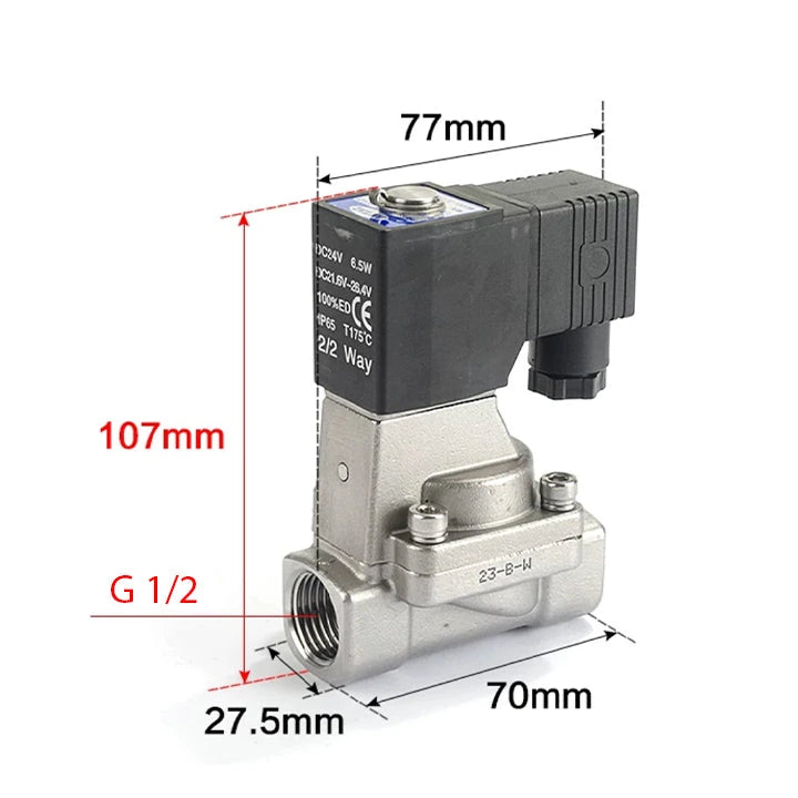 Airtac 2L150: 2 Way Solenoid Valve - 2L15015BG