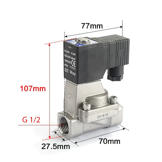 Airtac 2L150: 2 Way Solenoid Valve - 2L15015BG