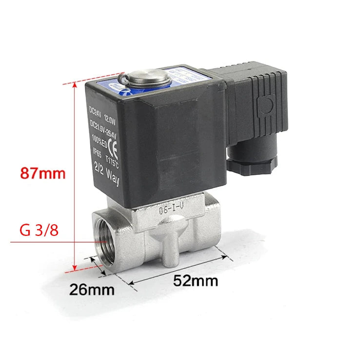 Airtac 2LH050-10: 2 Way Solenoid Valve - 2LH05010BG
