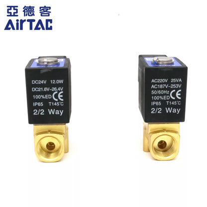 Airtac 2W050-10: 2 Way Solenoid Valve - 2W05010A