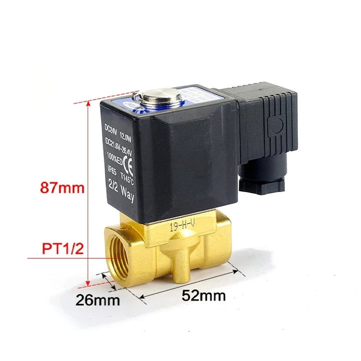Airtac 2W050-15: 2 Way Solenoid Valve - 2W05015FT