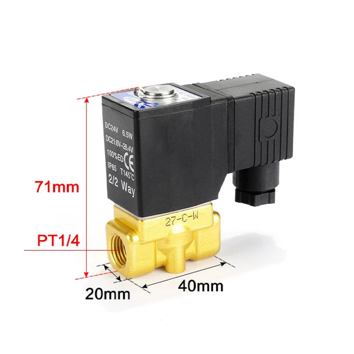 Airtac 2WL030-08: 2 Way Solenoid Valve - 2WL03008A