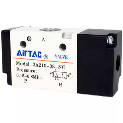 Airtac 3A210-08: Air Pilot Valve. 3 Way  - 3A21008NC