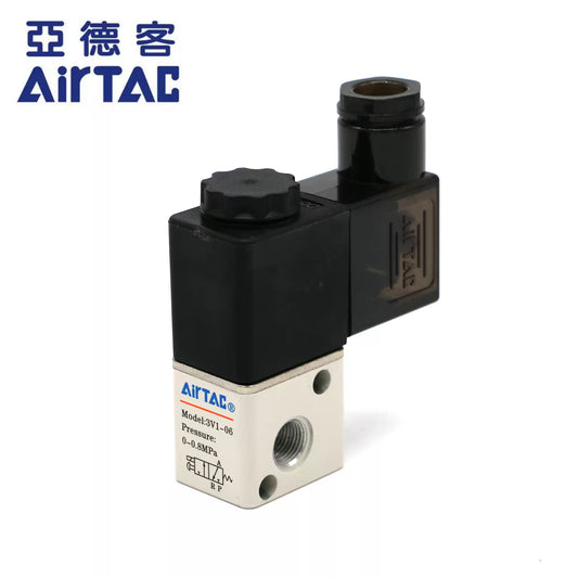 Airtac 3V1-06: Solenoid valve(3/2 way) - 3V106FT