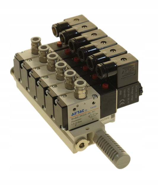 Airtac 3V200M: Air Valve Manifold - 3V200M6F