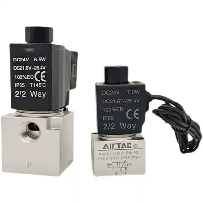 Airtac 3V2-08-NC: Solenoid valve(3/2 way) - 3V208NCA