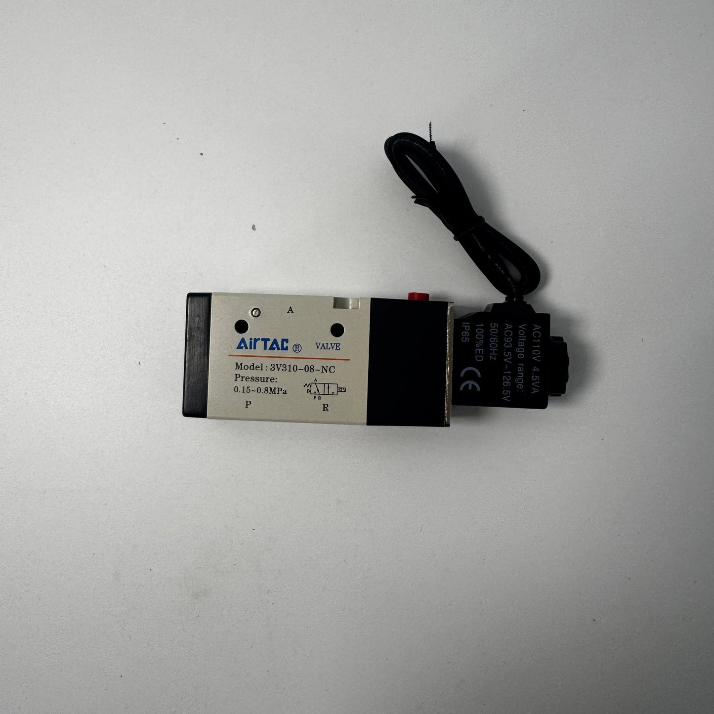 Airtac 3V310-08-NC : Solenoid valve(3/2 way) - 3V31008NCCI