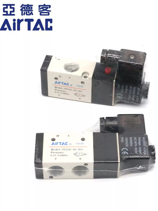 Airtac 3V310-10-NC: Solenoid valve(3/2 way) - 3V31010NCBT