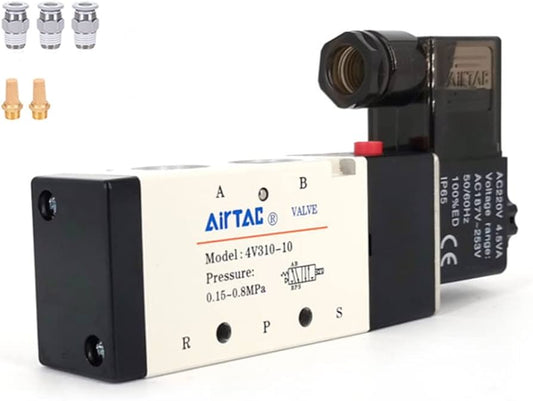Airtac 4V310-08 AC220V Solenoid Valve