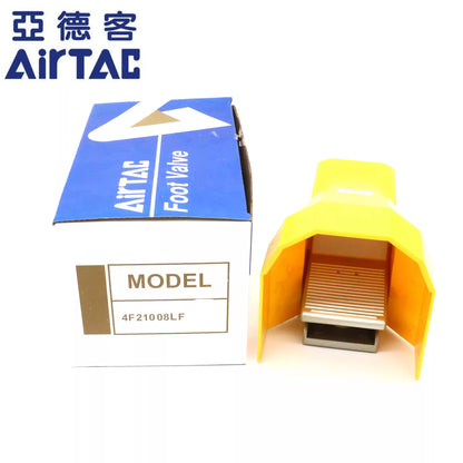Airtac 4F210-08: Pneumatic Foot Pedal. 5 Way - 4F21008LFT