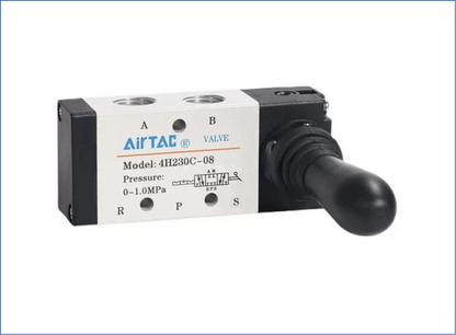 Airtac 4H230C-06: Hand Valve. Toggle Style - 4H230C06T