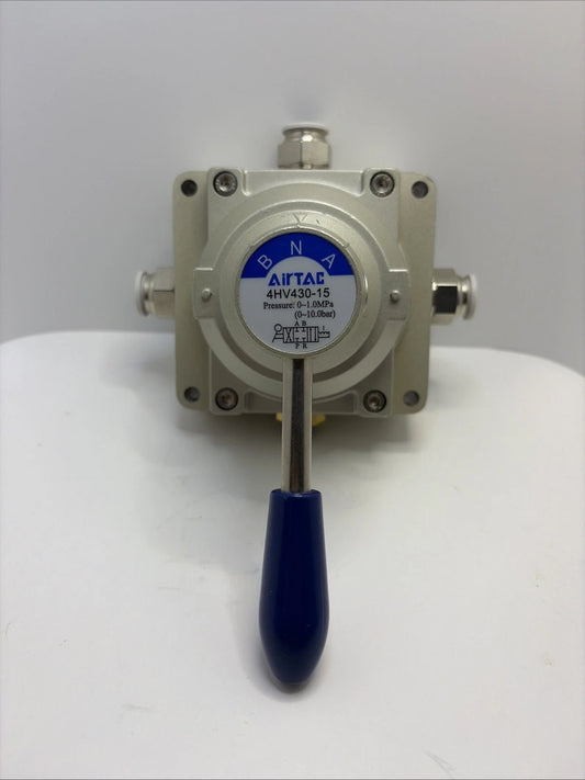Airtac 4HV430-15: Hand Valve. Rotary Style - 4HV43015S