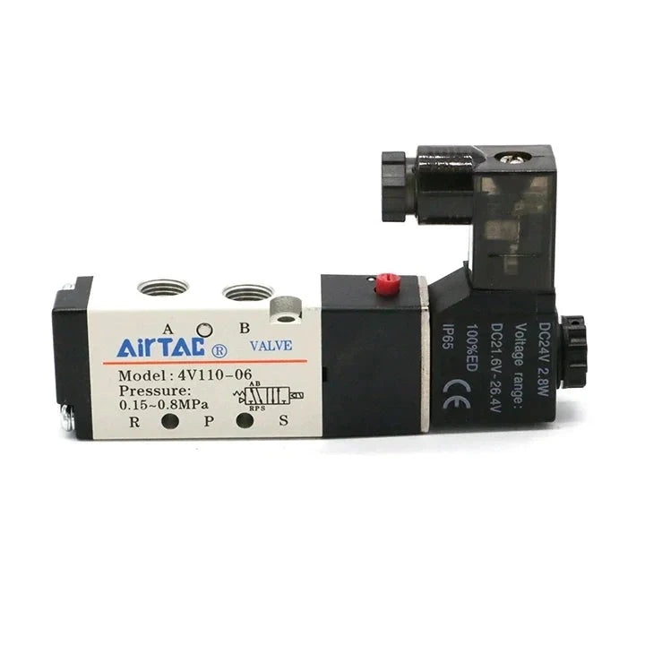 Airtac 4V110-06: Solenoid Air Valve - 4V11006FT