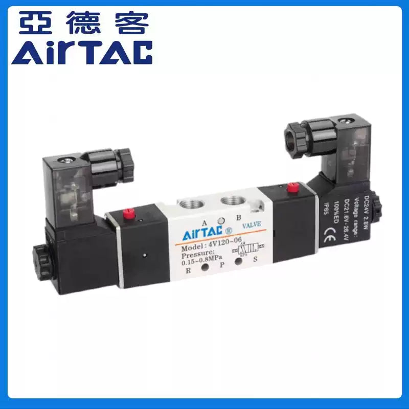 Airtac 4V120-06 Solenoid Air Valve - 4V12006FIT-W