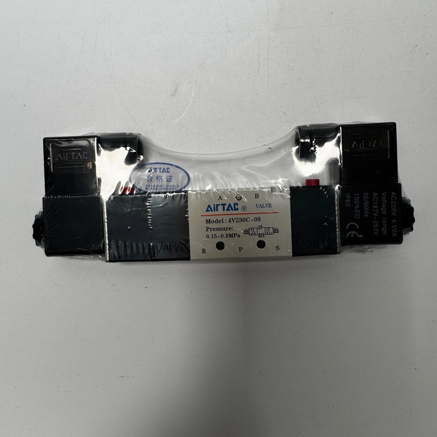 Airtac 4V230C-08: Solenoid Air Valve - 4V230C08A