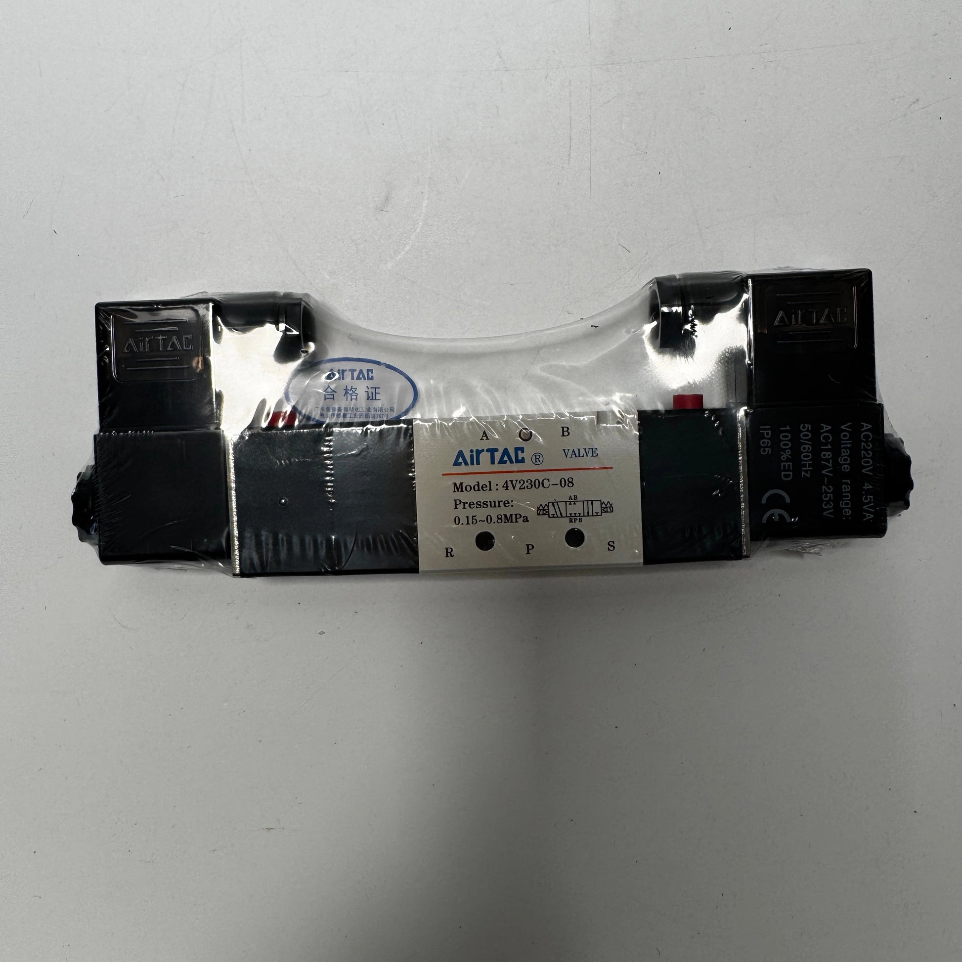 Airtac 4V230C-08: Solenoid Air Valve - 4V230C08A