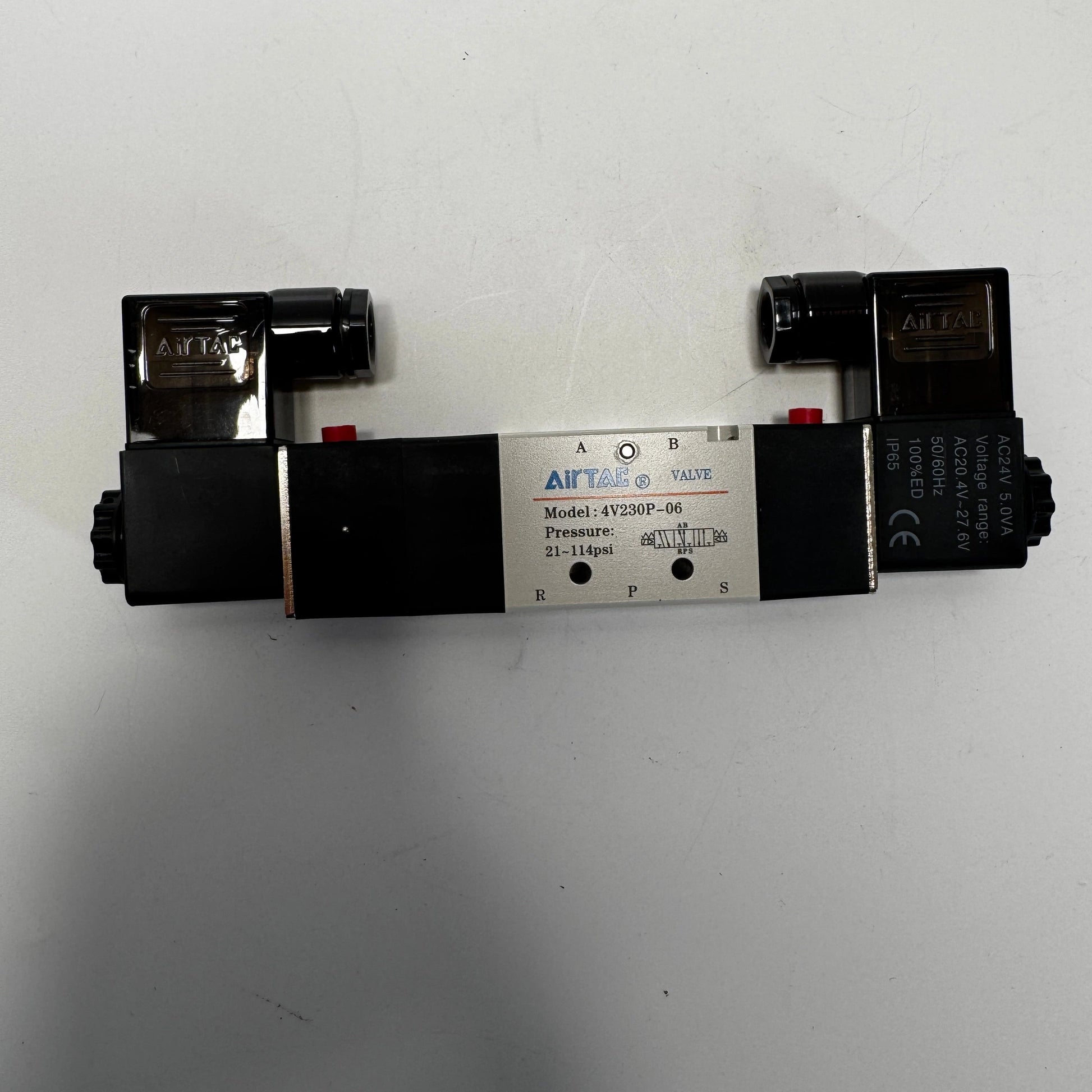 Airtac 4V230P-06: Solenoid Air Valve - 4V230P06ET