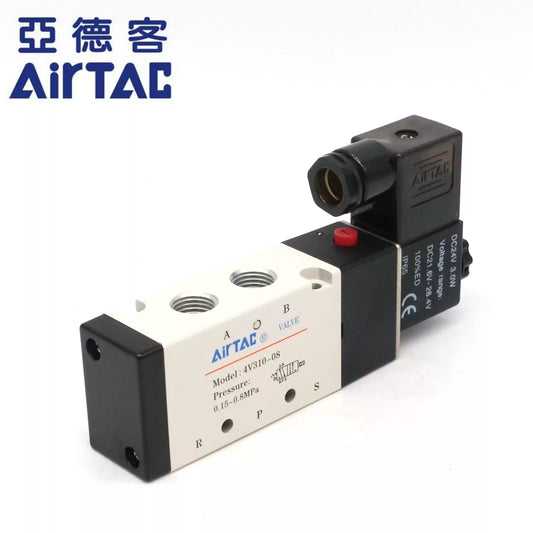 Airtac 4V310-08: Solenoid Air Valve - 4V31008E