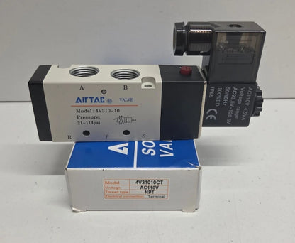 Airtac 4V310-10: Solenoid Air Valve - 4V31010CT