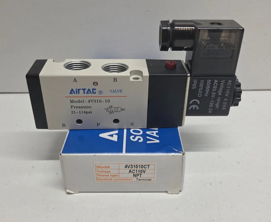 Airtac 4V310-10: Solenoid Air Valve - 4V31010CT
